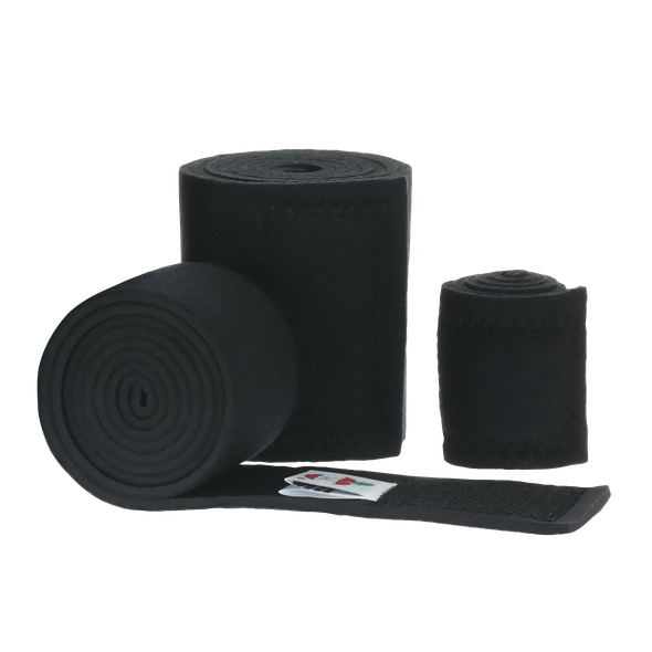 Core Products Black Neoprene Core Wraps, Compression Therapy Wrap – 2 Configurations – 2.5" x 18"