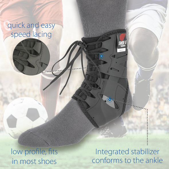 Core Products Swede-O Tarsal Lok Ankle Brace – 5 Configurations – Sizes X Small to X Large
