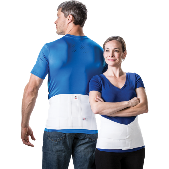 Core Products Triple Action Elastic Back Support Belt – 6 Configurations – Sizes Small to X Large