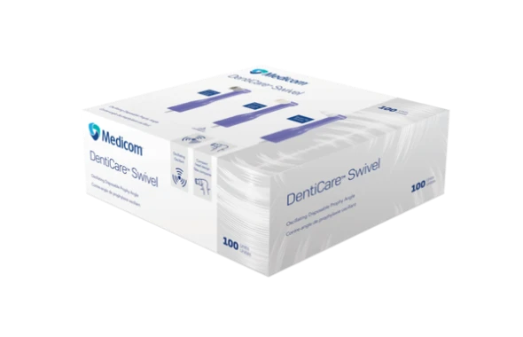Medicom DentiCare Swivel Prophy Angles – 3 Configurations – Sold as 100/bx – Genuine Medicom Supply