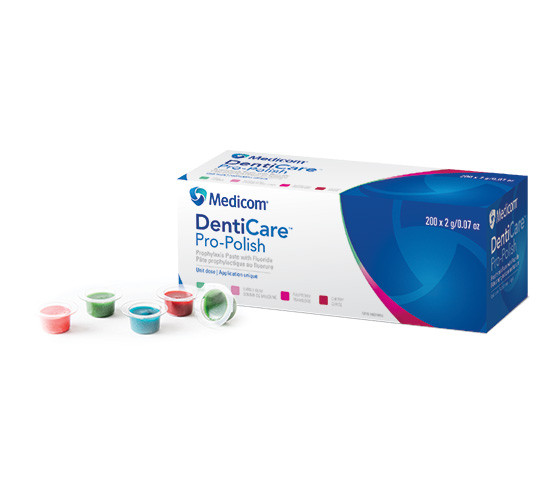 Medicom DentiCare Pro-Polish Prophylaxis Paste – 5 Configurations – Sold as 200/bx – Genuine Medicom Supply