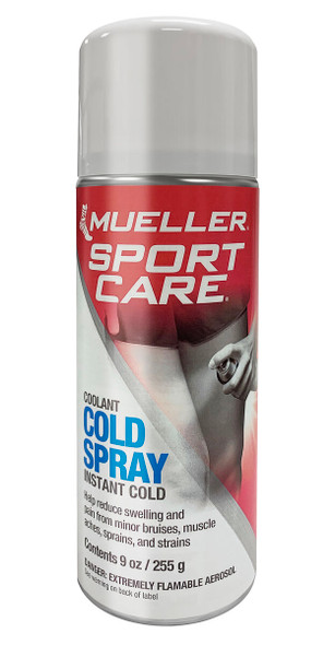 Mueller Coolant Cold Spray – 9 oz Aerosol Can – Non-Medicated Cold Therapy for Pain and Swelling