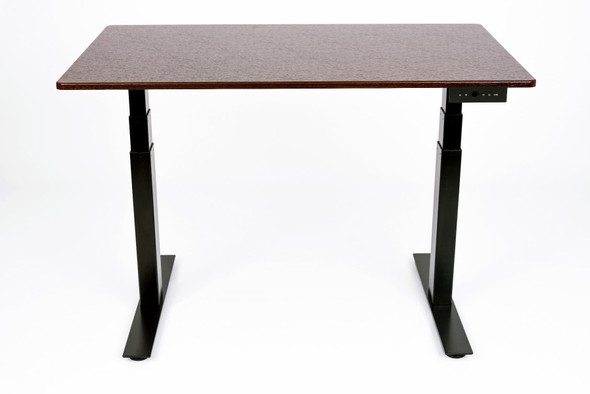 Luxor Mobile Electric Programmable Height Adjustable Standing Desk, 47.25" W x 29.5" D x 25.25" - 53.6" H,