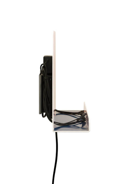 Luxor KwikBoost Deluxe Courtesy Charging Station, Wall Mounted with Custom Graphics for 8 devices