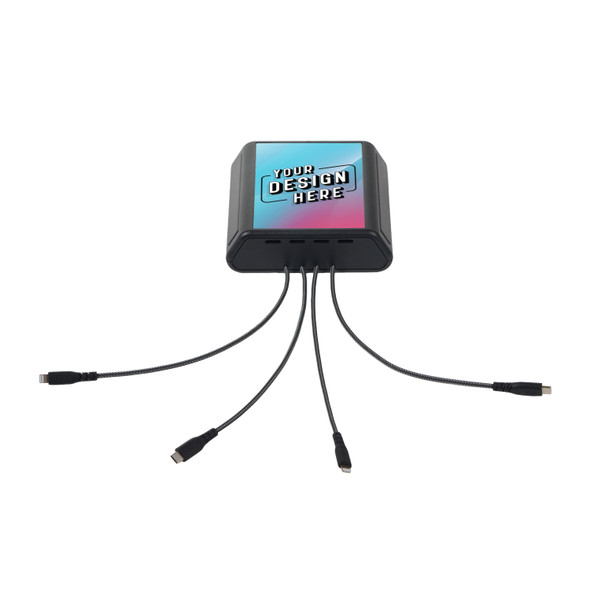 Luxor KwikBoost Mini Charging Hub - Tabletop Designed for Daily Facility Use Commercial Grade Build
