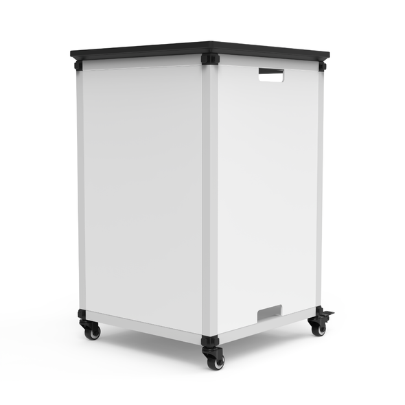 Luxor Modular Classroom Bookshelf / Teacher Storage Cabinet 18.25x18.25x29 in Powder-Coated Steel Build