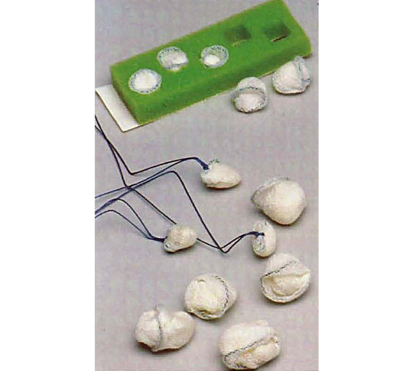 AMD Ritmed Peanut Sponges – Single Configuration – Sterile – Sold as 5/ea, 20 pk/cs – OEM Supply