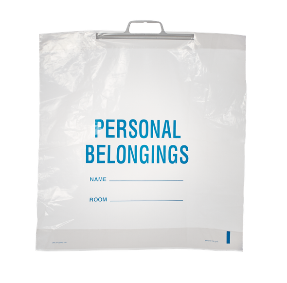 ASP Global Patient Belongings Bag with 5 Size and Pack Options for Hospitals, Clinics and Care Teams