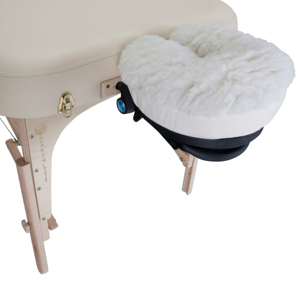 Earthlite Fleece Crescent Cover - Soft Fleece Cover for Face Cradle Crescent Cushions on Massage Tables