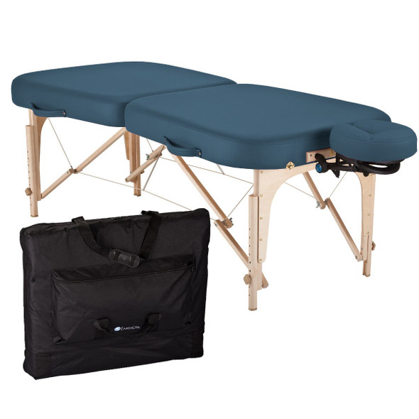 Earthlite Infinity Portable Massage Table Package - Hourglass-Shaped Portable Table in Four Upholstery Colors