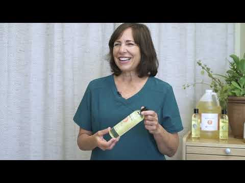Earthlite Natural Nut Massage Oil - Almond and Apricot Oil Blend in 8 Ounce and One Gallon Bottles