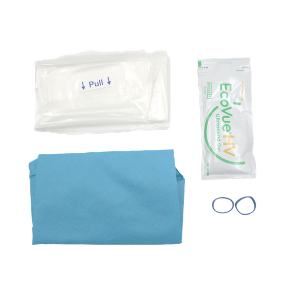 HR Healthcare CoverAlls Ultrasound Probe Covers - Telescoping 3D-Head Covers in 48 and 96 Inch Lengths
