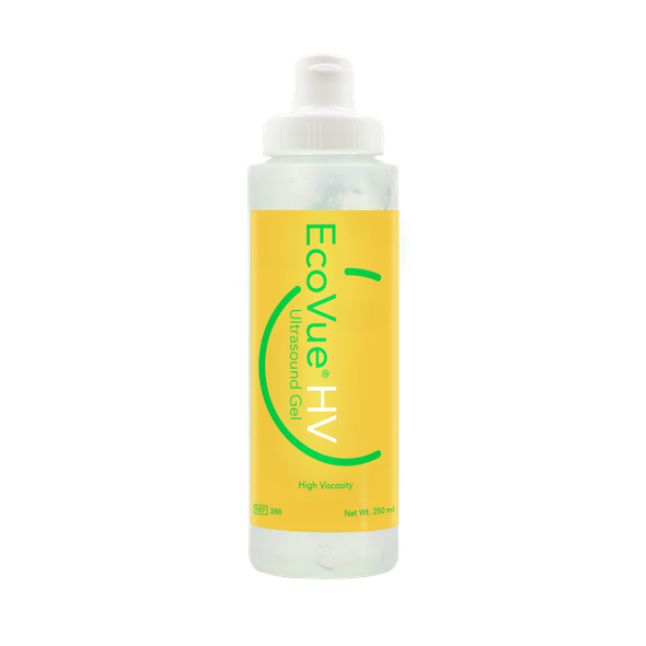 HR Healthcare EcoVue Ultrasound Gel - High and Medium Viscosity Gel in Bottles, Tubes and Packets