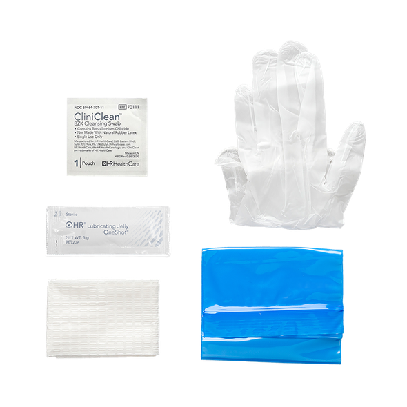 HR Healthcare TruCath Intermittent Catheter Insertion Kits - Aseptic Insertion Kits with Prep Supplies