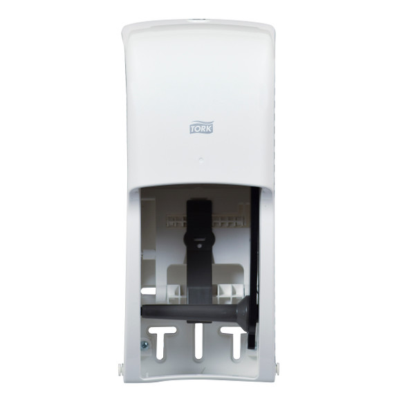 Tork Elevation Coreless High Capacity Toilet Paper Dispenser, Vertical, White - 1 per Case