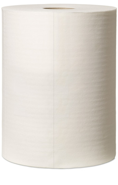 Tork Cleaning Cloth White W2 - 1 Rolls per Case, 500 Sheets per Roll, Wiper pak system, Premium Quality