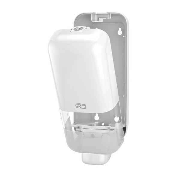 Tork Soap and Sanitizer Dispenser White S4 - 6 per Case, Premium Quality, Elevation Design