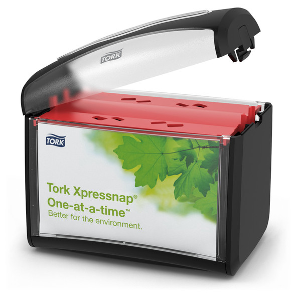 Tork Xpressnap Tabletop Napkin Dispenser Black N4 - Xpressnap napkin system, Universal Quality