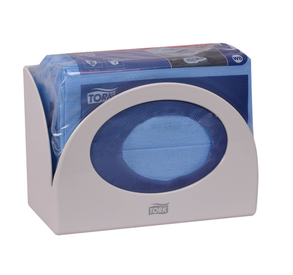 Tork Small Pack Food Service Towel Dispenser Bracket White W8 - Wipers small pack, Universal Quality