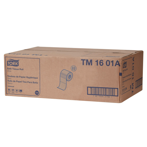 Tork Universal Bath Tissue Roll, 2-Ply - 48 Rolls per Case, 500 Sheets per Roll, Universal Quality