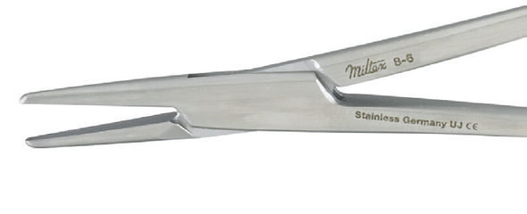 Integra Miltex Webster Needle Holder 5 in Smooth Jaws, Standard and Tungsten Carbide, Reusable