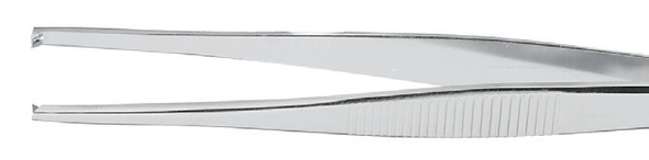 Integra Miltex Tissue Forceps Sterile Single-Use, 1x2 Teeth, 4-1/2 in Box of 50 and 5 in Box of 25