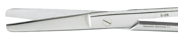 Integra Miltex Operating Scissors Sterile Single-Use, Sharp/Sharp and Sharp/Blunt, Straight Patterns