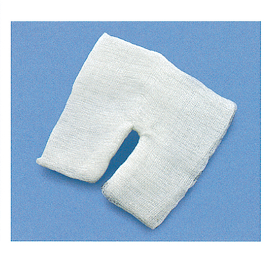 Busse Tracheostomy Dressing, Sterile, Pre Cut Gauze Dressing for the Stoma Site, 50 per Box, 300 per Case