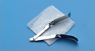 Busse Skin Staple Removal Kits and Remover, Sterile, Tray Packed or Dispenser Packed Kits, Stainless Remover