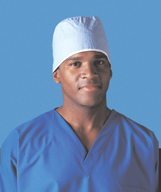 Busse Tie Back Surgeons Cap, 500 per Case, Dispenser Packed, Head Cover for Surgical Teams