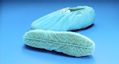 Busse SUR-STEP Anti-Skid Shoe Covers, Blue, Universal or Extra Large Fit, Bulk or Dispenser Packed