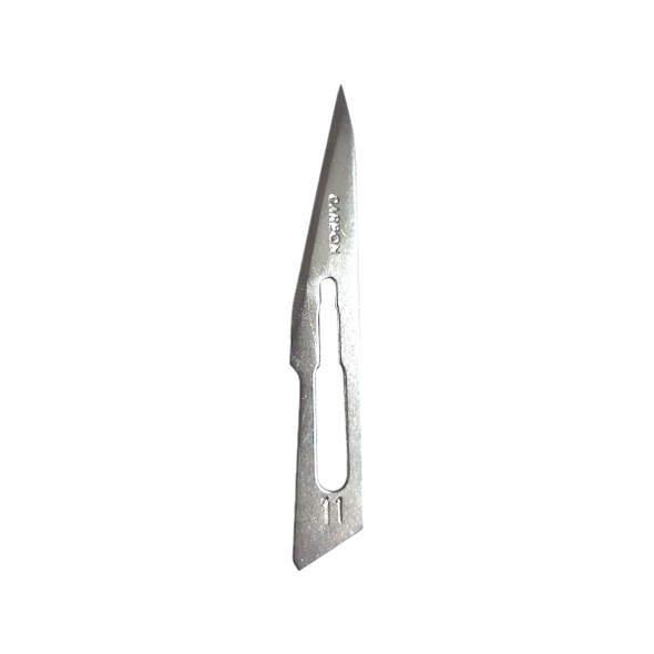 Exel Sterile Surgical Blades – Carbon Steel, Sizes 11 and 15, Gamma Sterilized, Foil Peel Pack