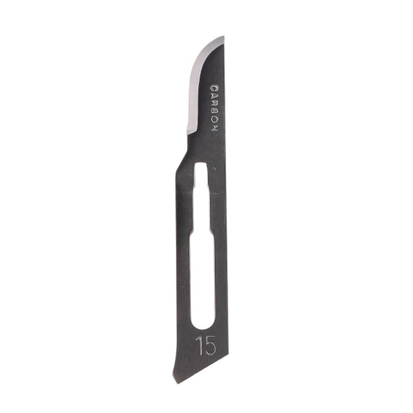 Exel Sterile Surgical Blades – Carbon Steel, Sizes 11 and 15, Gamma Sterilized, Foil Peel Pack