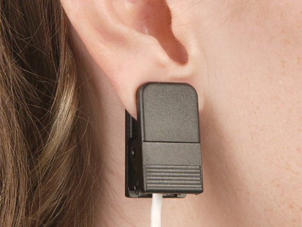 Nonin 8000Q2 PureLight Reusable Ear Clip SpO2 Sensor for Monitoring When Fingers Are Not Available