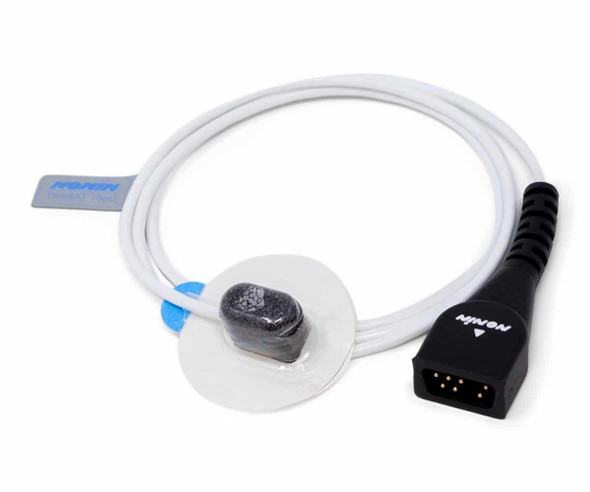 Nonin 8000R PureLight Reusable Forehead Reflectance SpO2 Sensor with 8000H Forehead Sensor Holder Kit