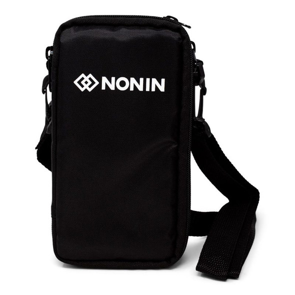Nonin Carrying Case for Model 8500 Handheld Pulse Oximeter in Black with Shoulder Strap, 0810-000