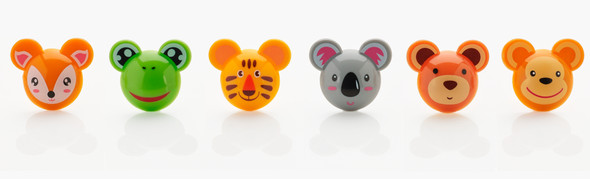 ADC Adimals 618 Pediatric Stethoscope with Interchangeable Animal Face Chestpiece, AFD Technology