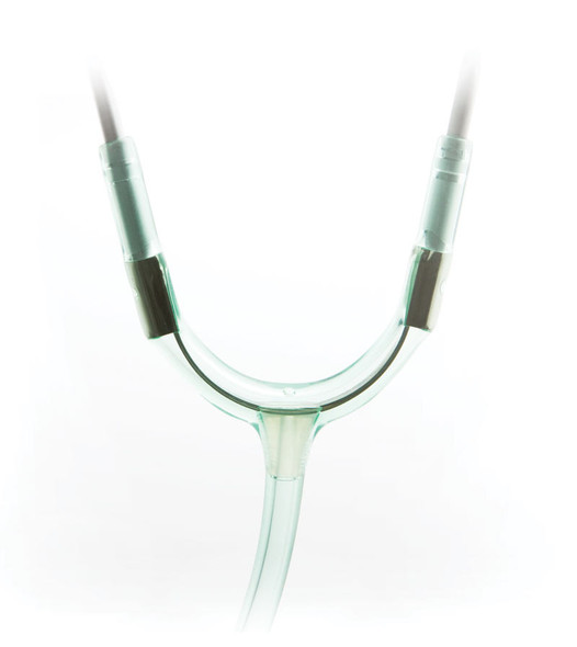 ADC Adscope 613 Teaching Stethoscope with Dual Headsets for Instructor and Student, Stainless Chestpiece
