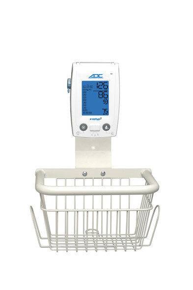 ADC E-Sphyg 3 Wall Mount with Cuff Storage Basket, Mounting Plate and Hardware for Exam Room Installation