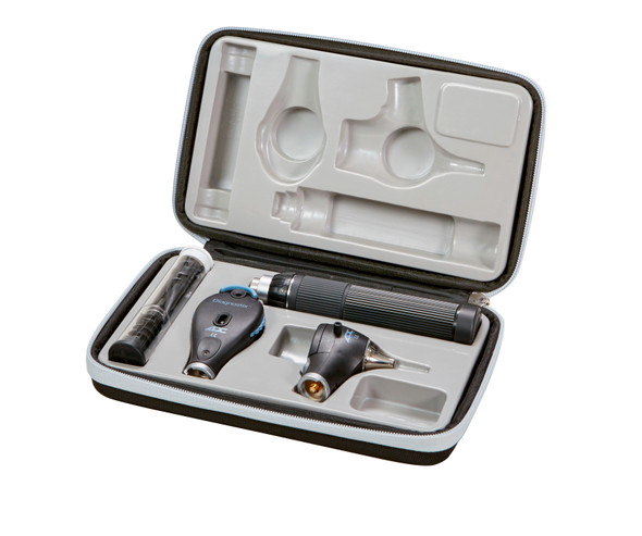 ADC Diagnostix 3.5V Portable Diagnostic Set with PMV Otoscope and Coax Plus Ophthalmoscope, USB Rechargeable