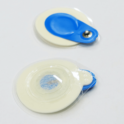 Schiller Blue Sensor Stress Test Electrodes, Disposable Snap Electrodes for Exercise ECG, Set of 25