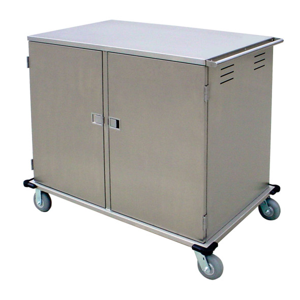 Lakeside Elite Tray Delivery Cart with 32 Tray Capacity, 55-3/4 x 34-1/2 x 52-1/2 in Overall
