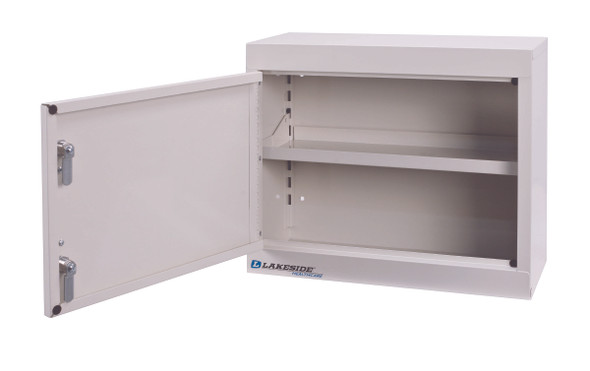 Lakeside Narcotic Cabinet with Single Door, Double Lock and One Adjustable Shelf, 18 x 8 x 15 in Overall