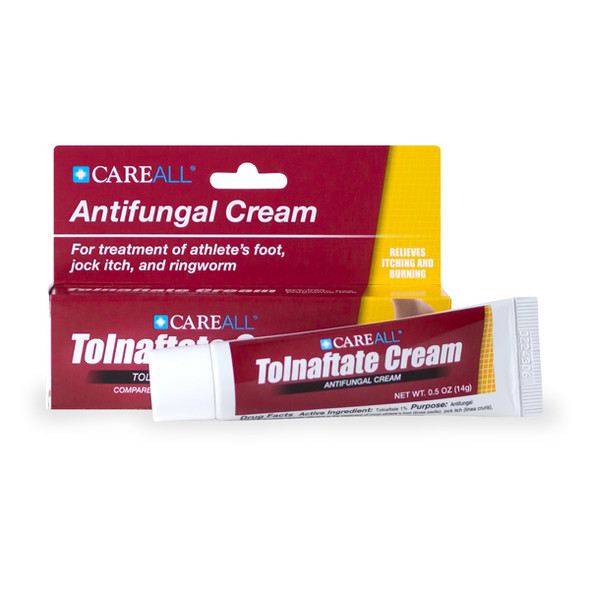 New World Imports CareAll 0.5 oz. Tolnaftate Antifungal Cream, Compare to Tinactin Active Ingredient