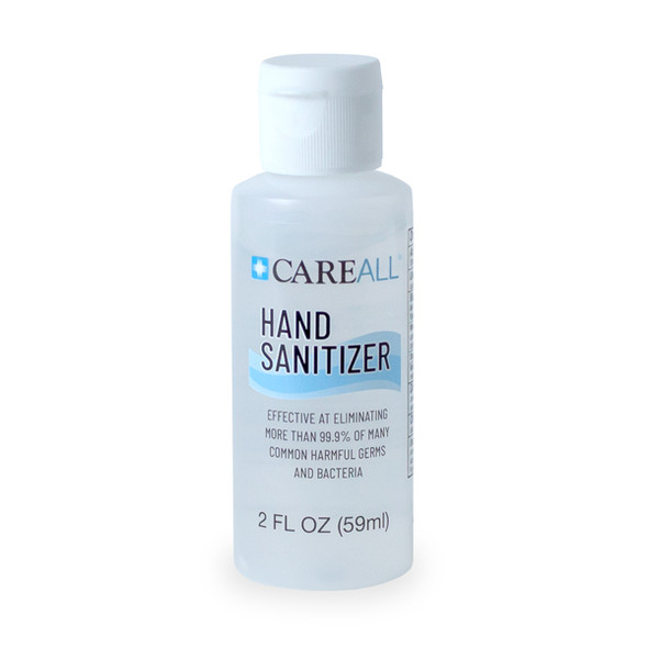 New World Imports CareAll 2 oz. Hand Sanitizer, 96 bottles/case, Bulk Case Pack for Facility Programs