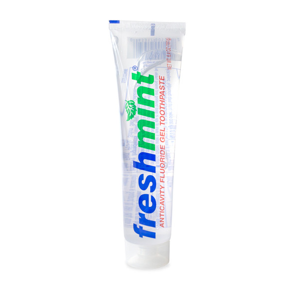 New World Imports Freshmint 6.4 oz. Clear Gel Anticavity Fluoride Toothpaste, 48 tubes/case