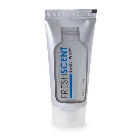 New World Imports Freshscent 1 oz. Body Wash, 288 tubes/case, Bulk Case Pack for Facility Programs