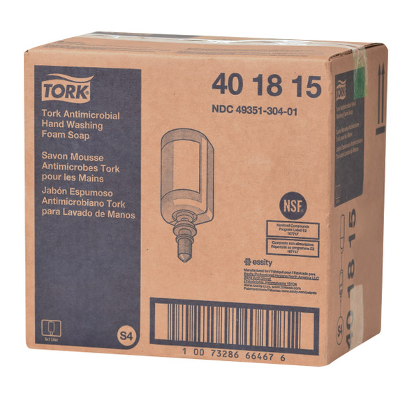 Tork Antimicrobial Hand Washing Foam Soap - 6 per Case, Soap and Sanitizer System, Premium Quality