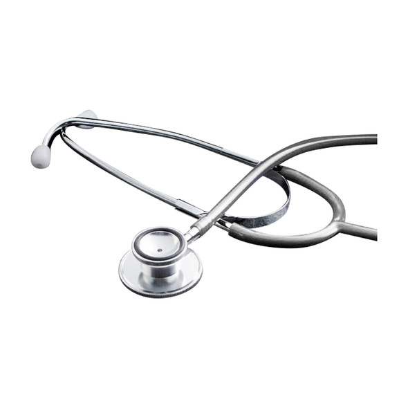 Dukal Stethoscope, Dual Head, 22", Grey, Non-Sterile, 1/Box, 100 per Case, for Stethoscopes