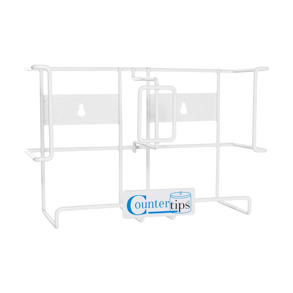Dukal CounterTips Glove Rack, 2-Boxes, 11.8" x 4.3" x 7.7", Non-Sterile, 1/Each, Double Box
